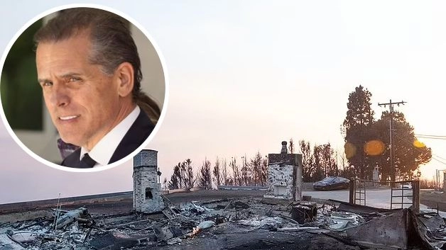 Kuća Bidenovog sina izgorjela do temelja: Od vile ostala samo dva dimnjaka